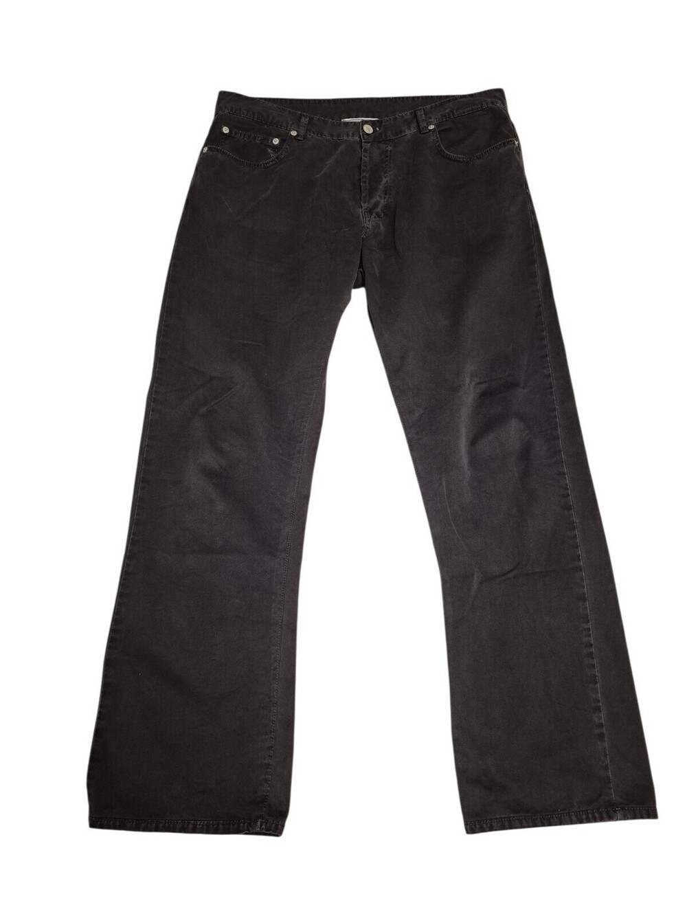 Officine Generale James Paris 100% Cotton Denim Straight Black Jeans Size 34x30
